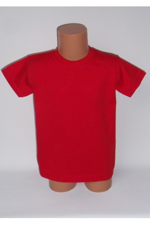Vaikiški raudoni marškinėliai (SAZE_37)