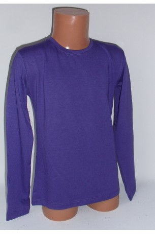 Violetiniai marškinėliai ilgomis rankovėmis (ECE701)