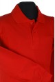 Polo marškinėliai ilgomis rankovėmis (Spalva: Raudona)