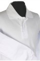 Polo marškinėliai ilgomis rankovėmis (Spalva: Balta)