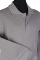 Polo marškinėliai ilgomis rankovėmis (Spalva: Pilka)