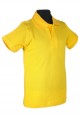 Polo marškinėliai trumpomis rankovėmis (Spalva: geltona)