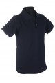 Polo marškinėliai trumpomis rankovėmis (Spalva: tamsiai mėlyna)